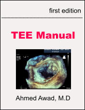 TEE Manual               first edition    Ahmed Awad, M.D ______________________